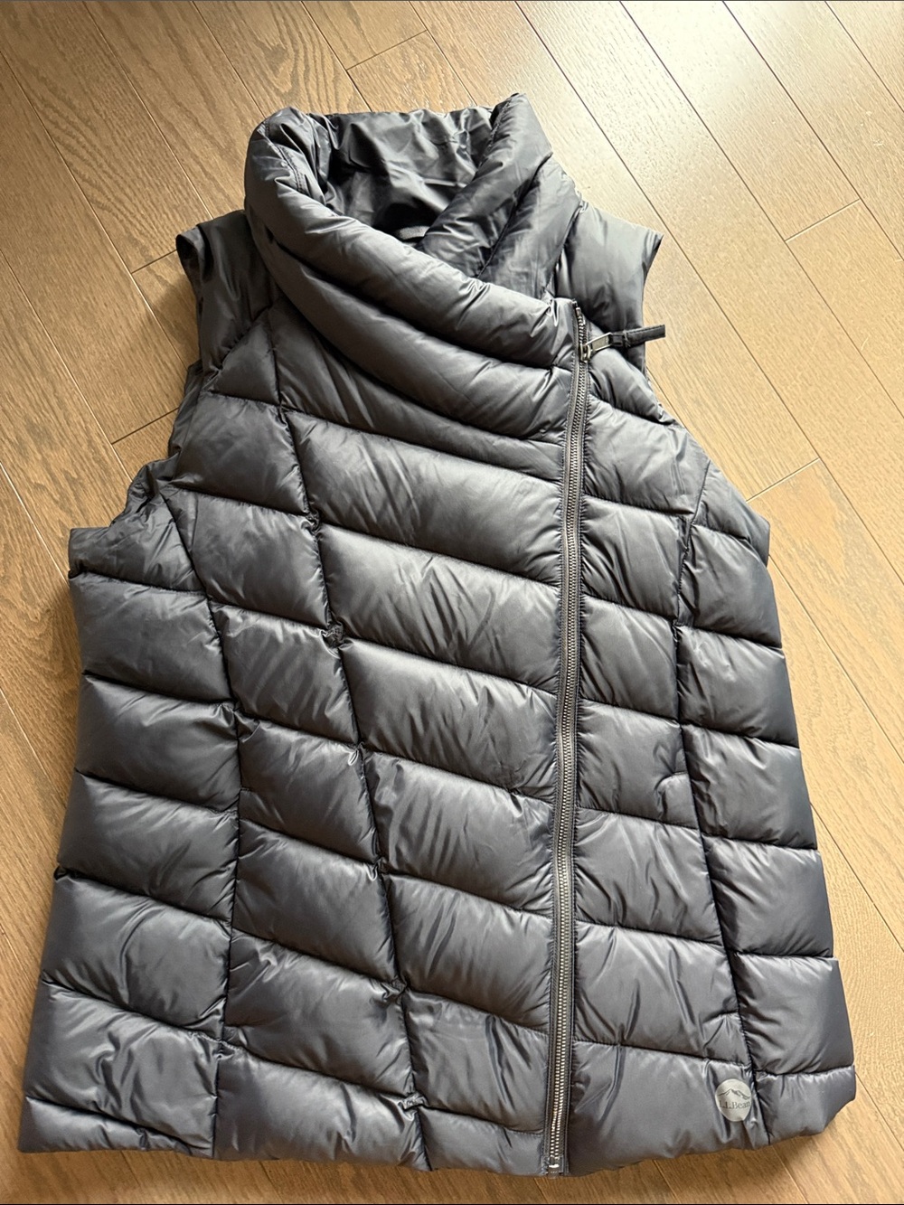 Women's Quilted Puffer Vest - black